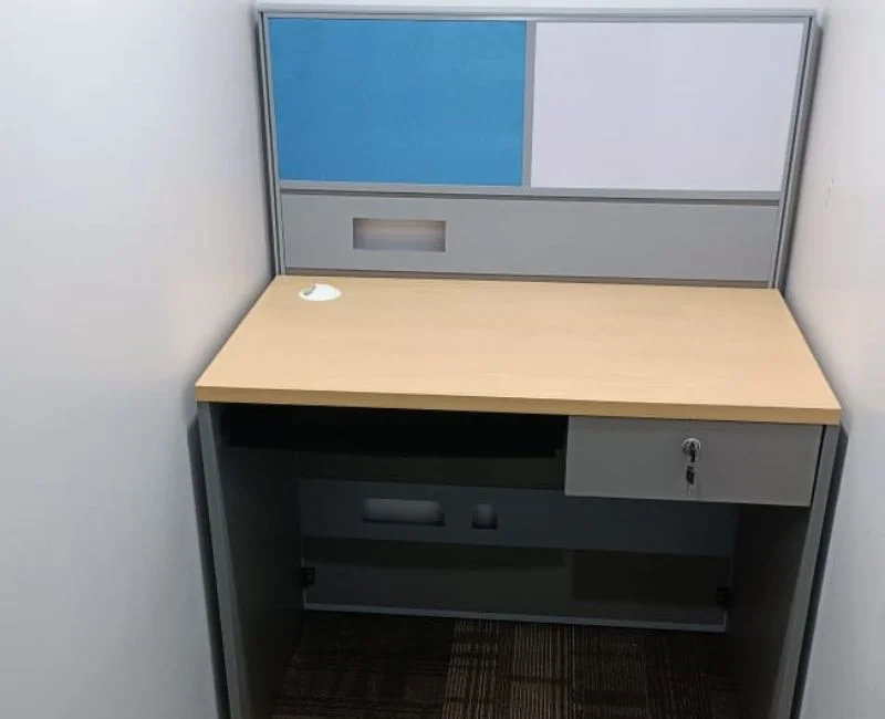 Aluminium Leg Desk Without Cabinet Set B